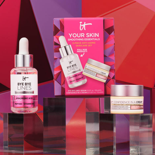 Zestaw do pielęgnacji twarzy It Cosmetics Bye Bye Lines Serum 30 ml + Krem 15 ml (3605972888617) - obraz 3