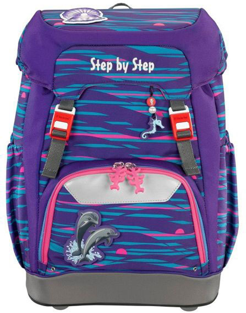 Plecak Step by Step Grade 28 x 40 x 22 cm 22 l Shiny Dolphins (4047443432995) - obraz 1