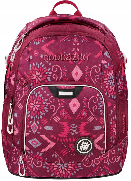 Рюкзак Hama MatchPatch Tribal Melange з пеналом 29 x 20 x 41 см 0.5 л Pink (4047443486455) - зображення 1