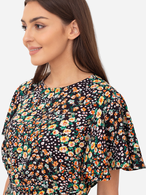 Sukienka trapezowa damska mini Ax Paris DA1803 2XL Wielokolorowa (5063259078249) - obraz 3