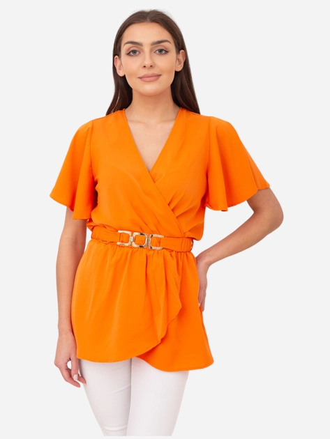 Блузка жіноча Ax Paris TA578 XL Оранжева (5063259064969) - зображення 1