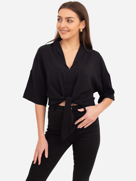 Блузка жіноча Ax Paris TA572 S Чорна (5063259053345) - зображення 1