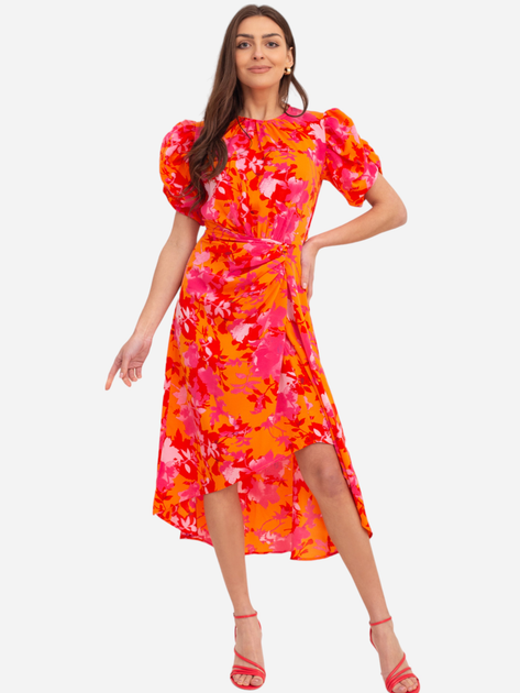 Плаття міді літнє жіноче Ax Paris DA1718 2XL Рожеве (5063259044701) - зображення 1