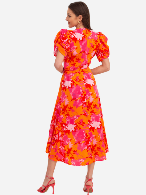 Плаття міді літнє жіноче Ax Paris DA1718 2XL Рожеве (5063259044701) - зображення 2