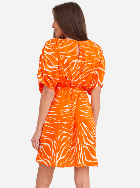 Плаття коротке літнє жіноче Ax Paris DA1724 2XL Оранжеве (5063259043728) - зображення 2