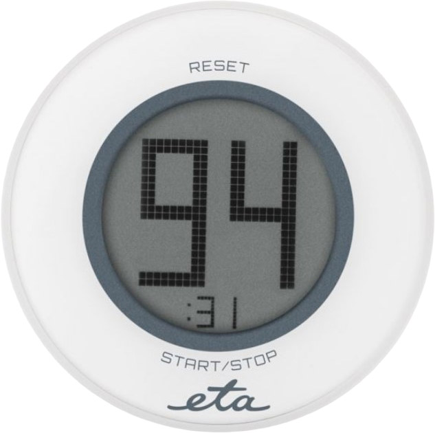 Таймер кухонний магнітний ETA Timer Білий (ETA183290000) - зображення 1