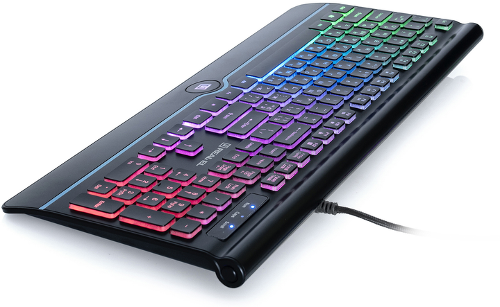 Клавиатура проводная Real-El 8000 Comfort Backlit USB (EL123100033) - изображение 4