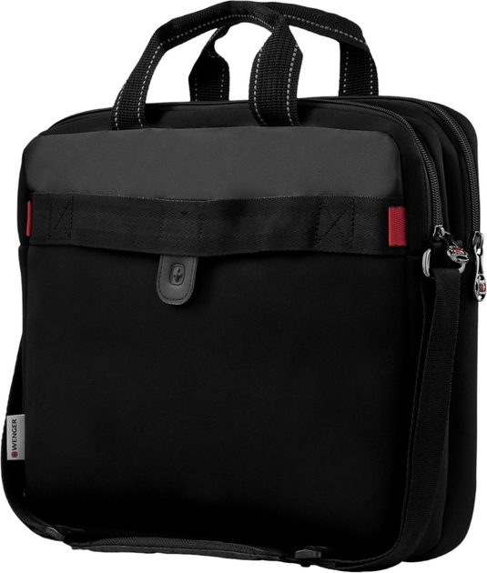 Torba Wenger Sherpa Double Slimcase 16" Black (WRT_600653) - obraz 3