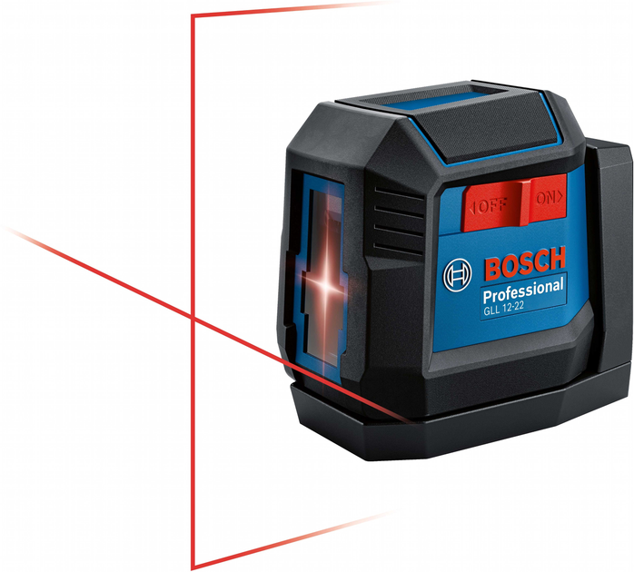 Лазерний нівелір Bosch Professional GLL 12-22 з батарейками та чохлом (0601065220) - зображення 6