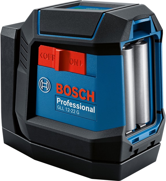 Лазерний нівелір Bosch Professional GLL 12-22 G з батарейками та чохлом (0601065320) - зображення 8