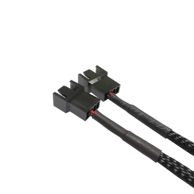 Кабель живлення внутрішній Lucom SATA 15p-FanPower 3p M/M x2 (2x12V) 0.30m Sleeve(62.09.8298) - Фото 3 Кабель живлення внутрішній Lucom SATA 15p-FanPower 3p M/M x2 (2x12V) 0.30m Sleeve(62.09.8298) - изображение 3
