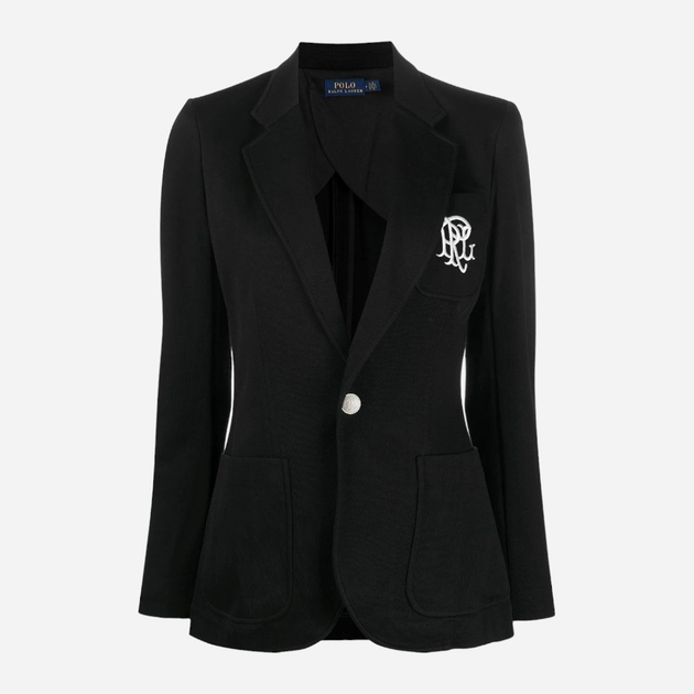 Піджак класичний жіночий Polo Ralph Lauren PRL211795348001 38 Чорний (3616412356689) - зображення 4
