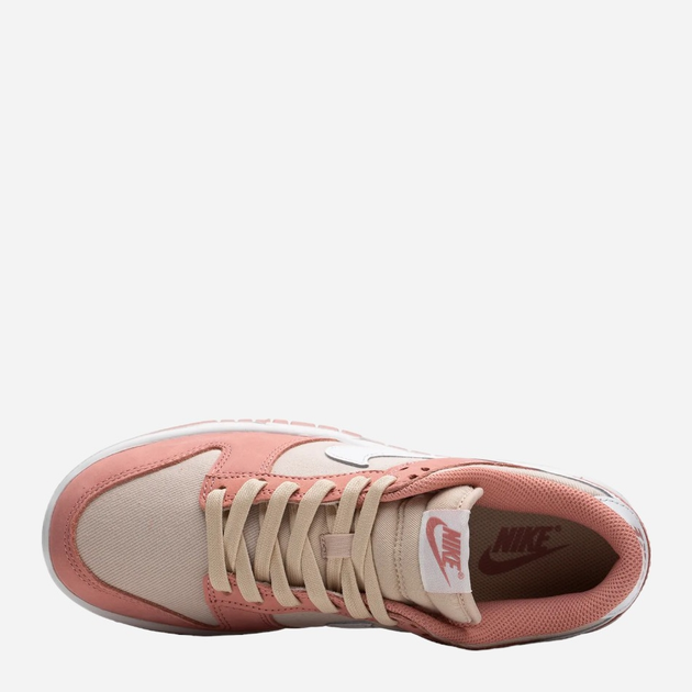 Sneakersy damskie do kostki Nike Dunk Low Retro FB8895-601 40 Beżowy/Brzoskwiniowy (196975534890) - obraz 4
