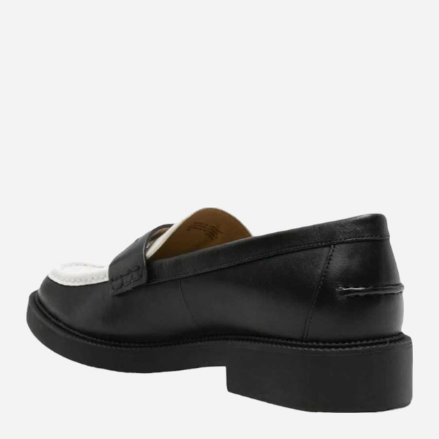 Loafersy damskie skórzane Michael Kors MKO40R4EDMP1L-987 38 Biały/Czarny (197677012747) - obraz 3