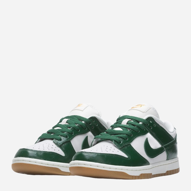 Жіночі кеди низькі Nike Dunk Low Wmns FJ2260-002 37.5 Білий/Зелений (196975585397) - зображення 2