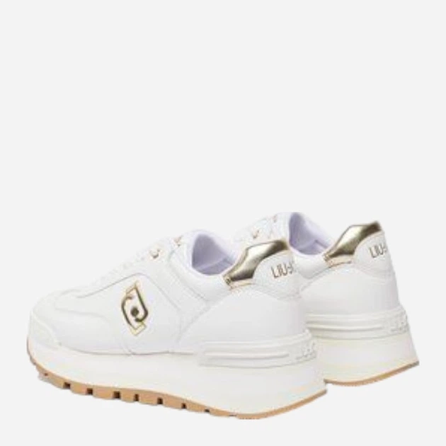 Sneakersy damskie Liu Jo LJOBA4011EX014S1052 36 Białe (8059696935488) - obraz 4