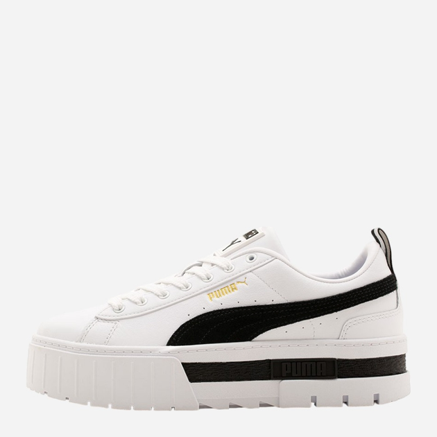 Sneakersy damskie do kostki Puma Mayze Lth 38198301 38.5 Białe (4063699821390) - obraz 1