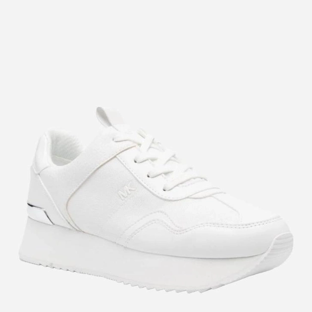 Sneakersy damskie na wysokiej platformie Michael Kors MKO43R4RNFSAD-085 38 Białe (197677138119) - obraz 2