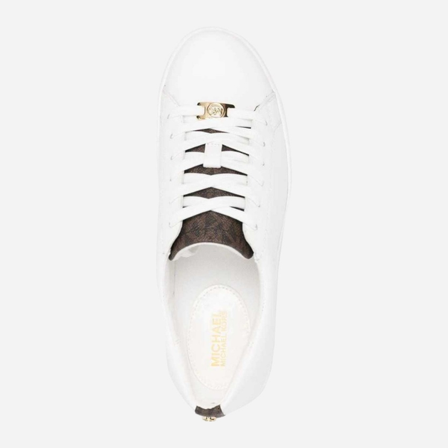 Sneakersy damskie do kostki Michael Kors MKO43T2KTFS3L-200 41 Białe (196108936775) - obraz 4