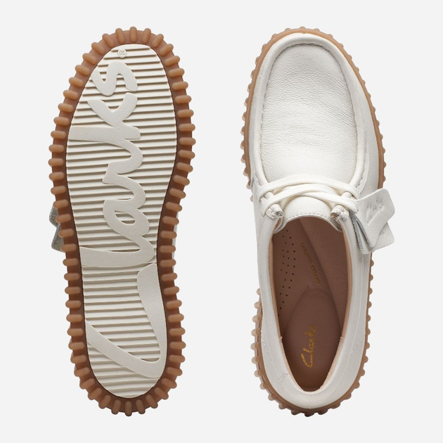 Жіночі мокасини зі шкіри Clarks CLA26172085 40 Світло-бежеві (5063090038501) - зображення 6