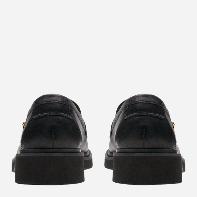 Loafersy damskie skórzane Clarks CLA26176778 41 Czarne (5063090721076) - obraz 4