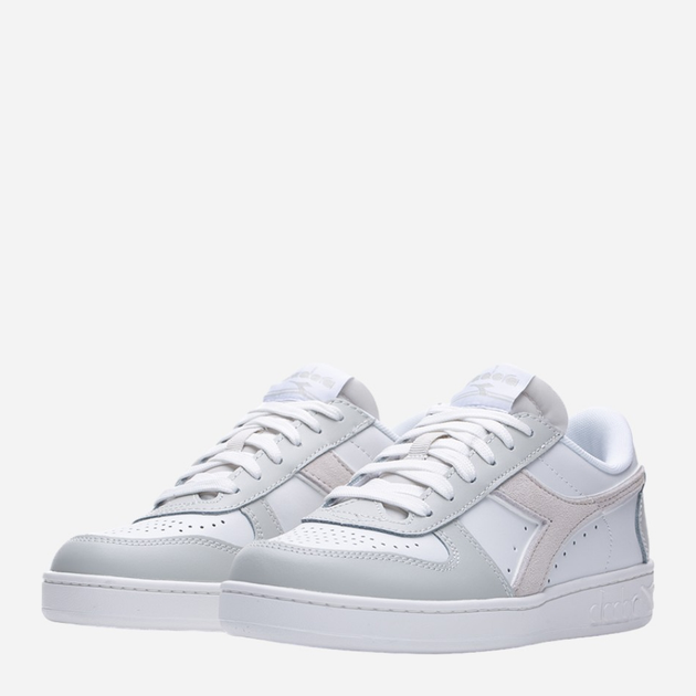 Tenisówki damskie skórzane Diadora Magic Basket Low Leather W 179015-C3134 38 Białe (8053607430468) - obraz 2