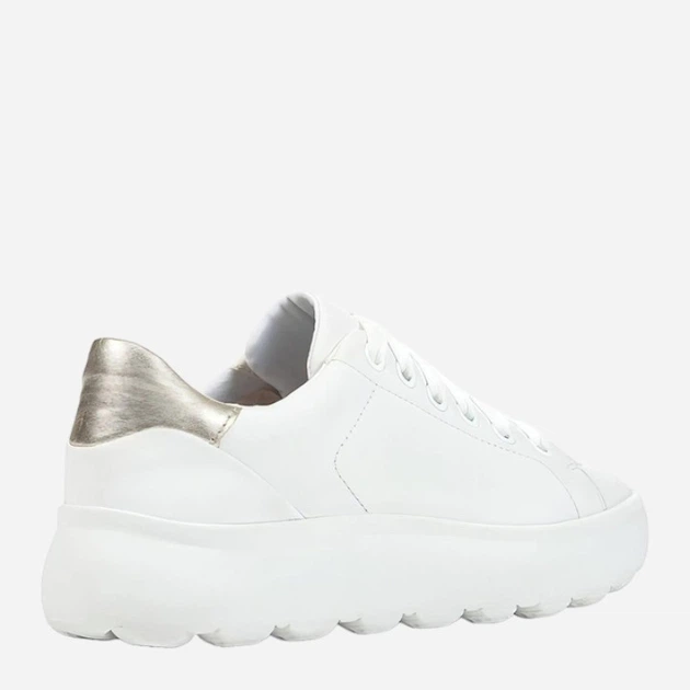 Жіночі кеди низькі Geox GEOD35TCB085Y2C0232 40 Білі (8056206114913) - зображення 3