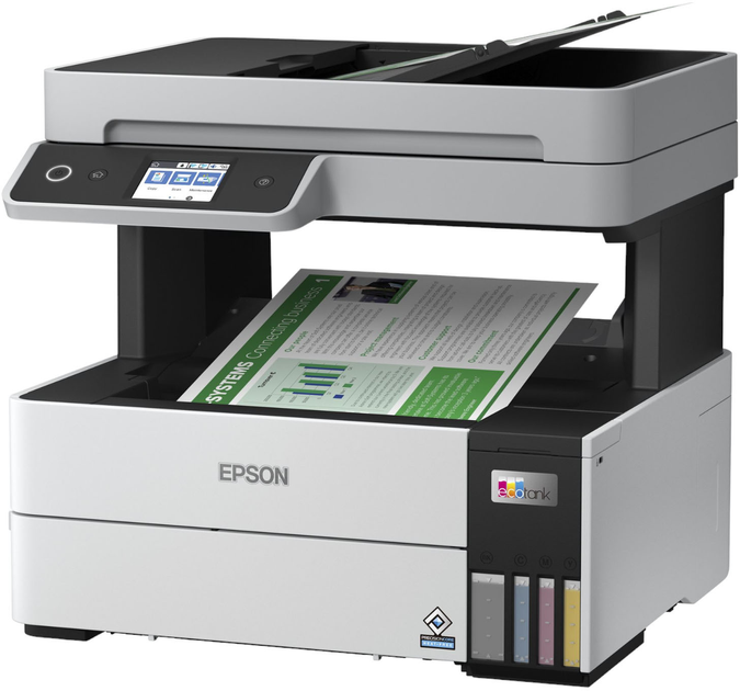 Принтер Epson EcoTank L6460 Inkjet A4 Grey (C11CJ89403) - зображення 2