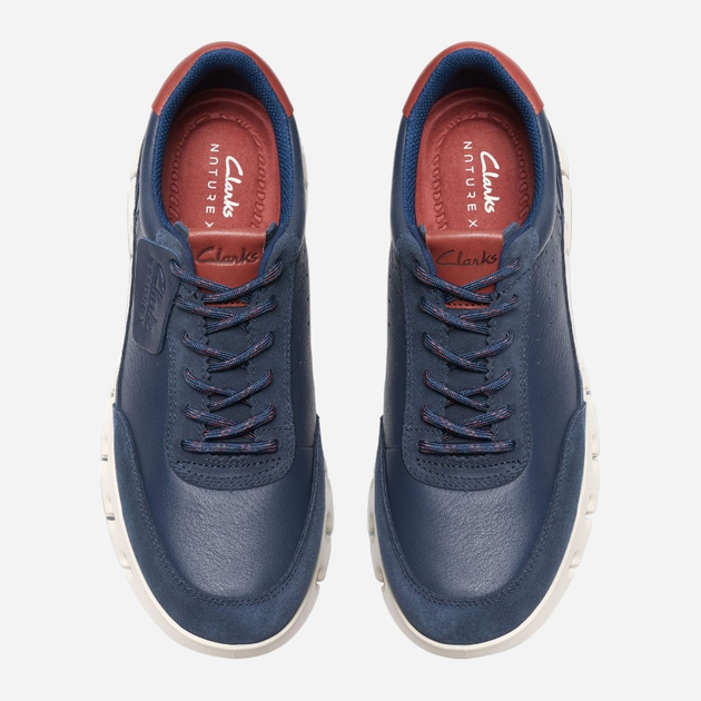 Чоловічі снікери Clarks CLA26176762 46 Сині (5063090558511) - зображення 5