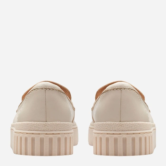 Mokasyny damskie skórzane Clarks CLA26176434 42 Beżowe (5063090850639) - obraz 4