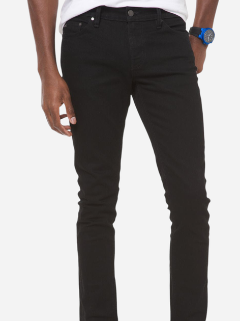 Jeansy slim fit męskie Michael Kors MKOCB99A5G1ZC-001 34-32 Czarne (191214426677) - obraz 1