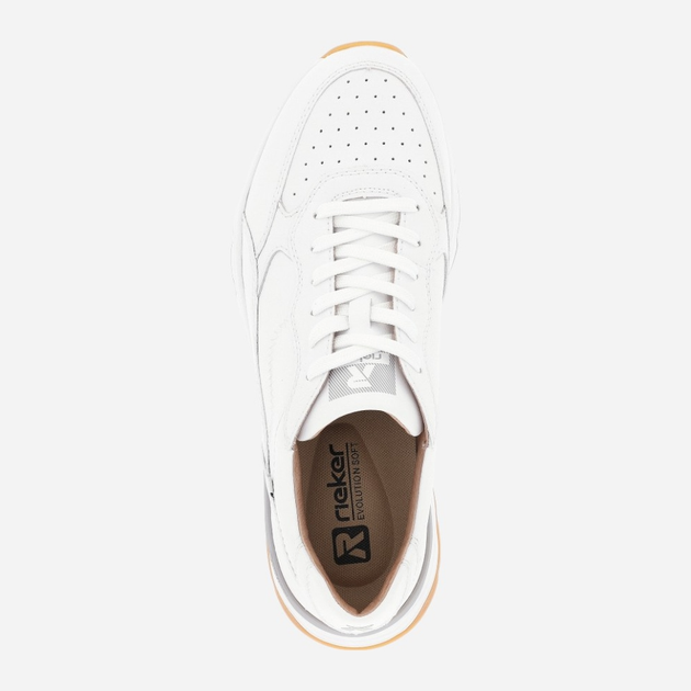 Buty sportowe męskie RIEKER REVU0901-80 41 Białe (4061811345007) - obraz 6