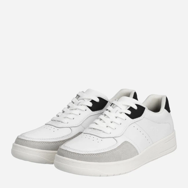 Чоловічі кеди низькі RIEKER RIEB7806-80 42 Білі (4061811761296) - зображення 3