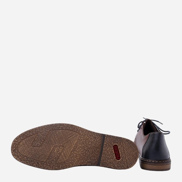 Buty derby męskie RIEKER RIE13418-24 44 Brązowe (4061811753154) - obraz 5