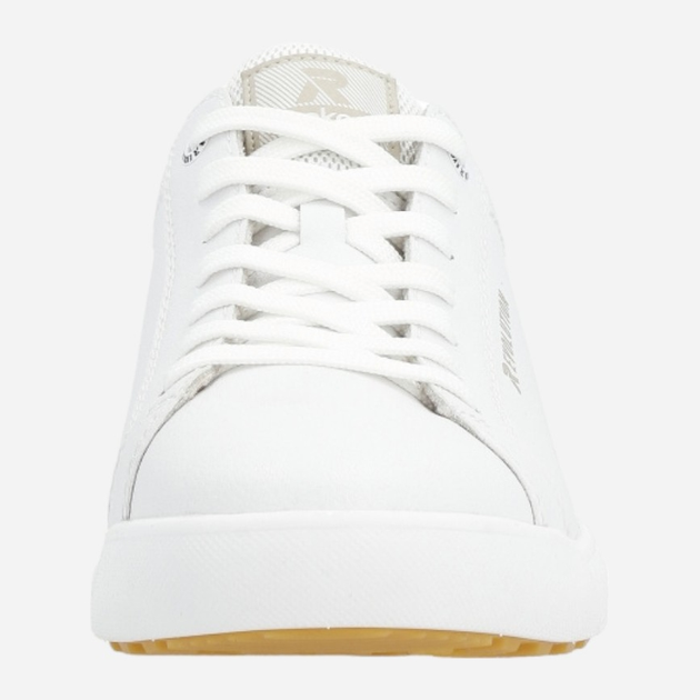 Sneakersy męskie do kostki RIEKER REVU1100-80 43 Białe (4061811780136) - obraz 5