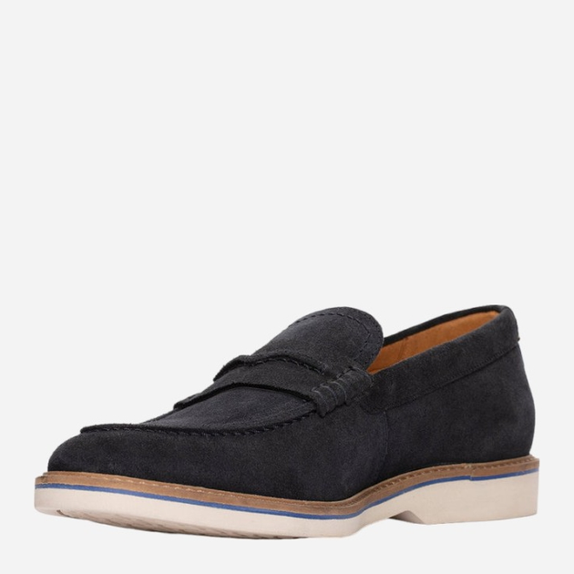 Loafersy męskie Clarks CLA26172441 42 Ciemnogranatowe (5059680150760) - obraz 2