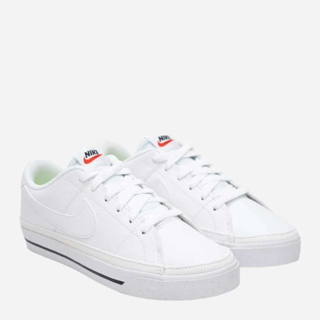 Жіночі кеди низькі Nike NIKEDH3161-101 41 Білі (195866275980) - зображення 3