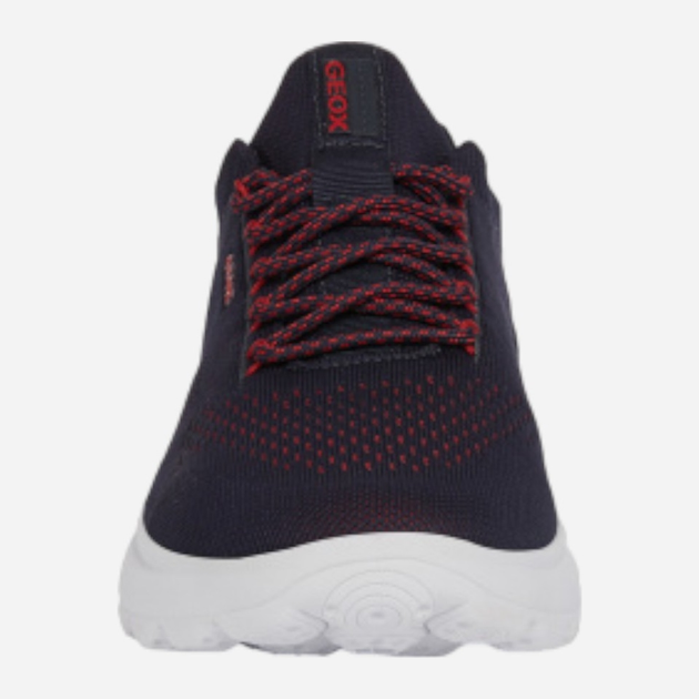 Sneakersy męskie Geox GEOU15BYA0006KC4064 41 Czarny/Czerwony (8050036090553) - obraz 3