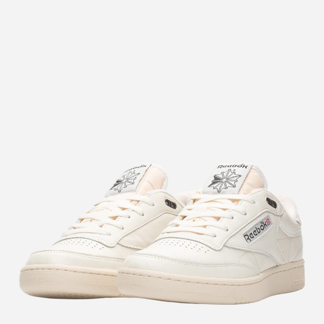 Tenisówki damskie do kostki Reebok Club C 85 Vintage 100033000 38.5 Beżowe (4066755164653) - obraz 2