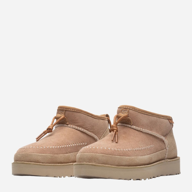 Mukluki damskie krótkie UGG Ultra Mini Crafted Regenerate W 1152953-SAND 37-38 Beżowe (197634021102) - obraz 2