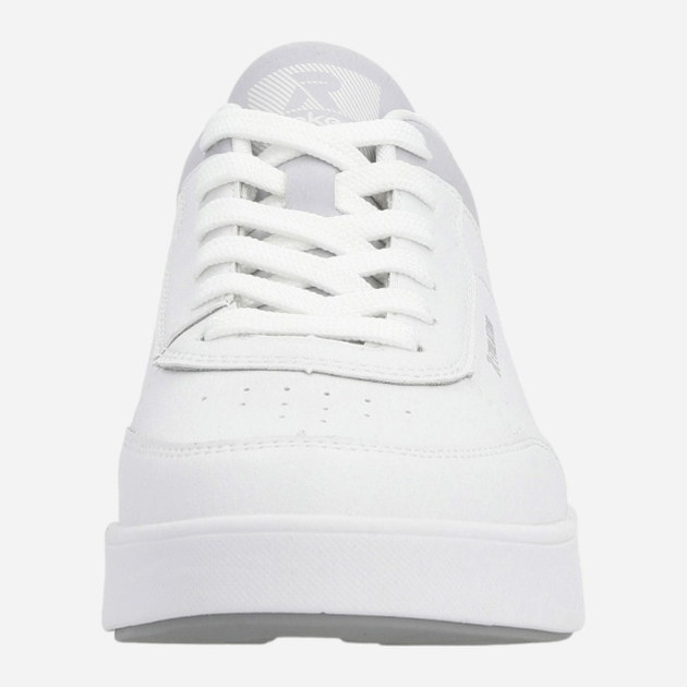 Sneakersy damskie skórzane RIEKER REV41910-81 39 Białe (4061811777709) - obraz 5