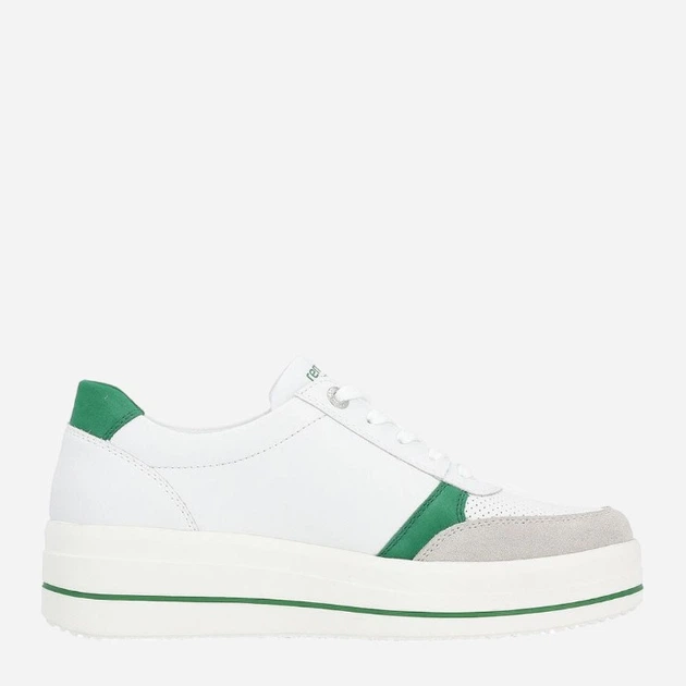 Sneakersy damskie Remonte REMD1C00-80 41 Biały/Zielony (4061811756988) - obraz 3