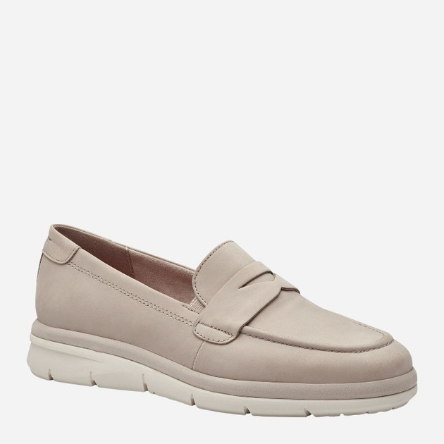 Loafersy damskie skórzane Tamaris WOR24720-42-353 40 Beżowe (4064195254323) - obraz 2