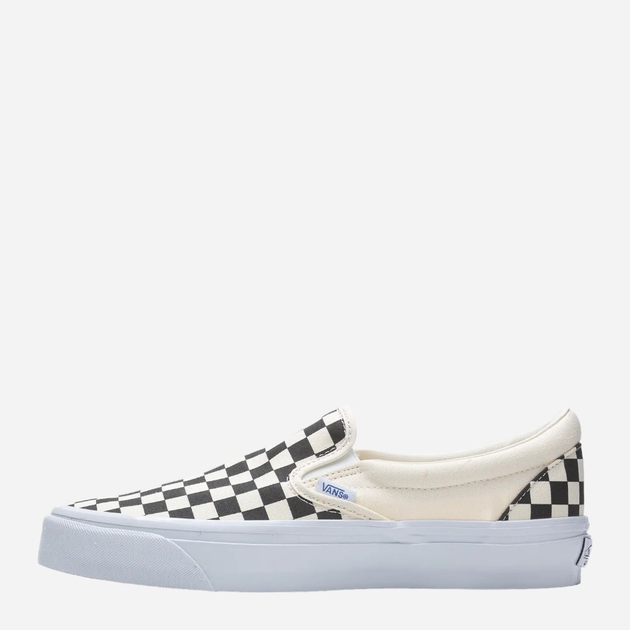 Жіночі сліпони Vans Slip-On Reissue 98 VN000CSE2BO 39 Бежевий/Чорний (197063339915) - зображення 1