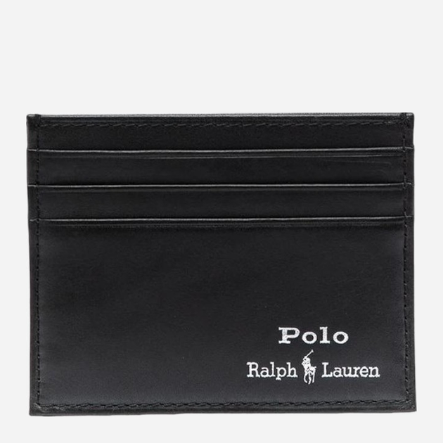 Etui na karty skórzane Polo Ralph Lauren PRL405803867002 Czarne (3616418753826) - obraz 1