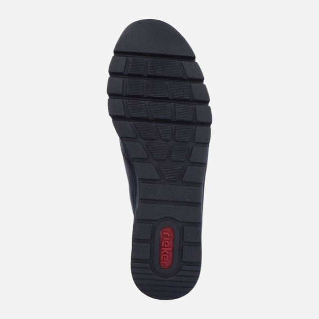 Buty wsuwane damskie RIEKER RIEN3363-01_CO 38 Czarne (4060596716453) - obraz 6