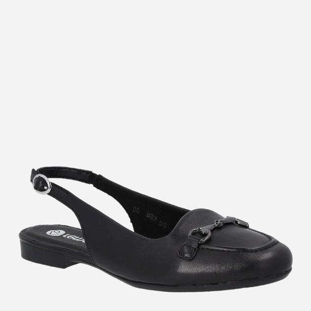 Жіночі туфлі зі шкіри Remonte REMD0K06-00 37 Чорні (4061811312276) - зображення 2