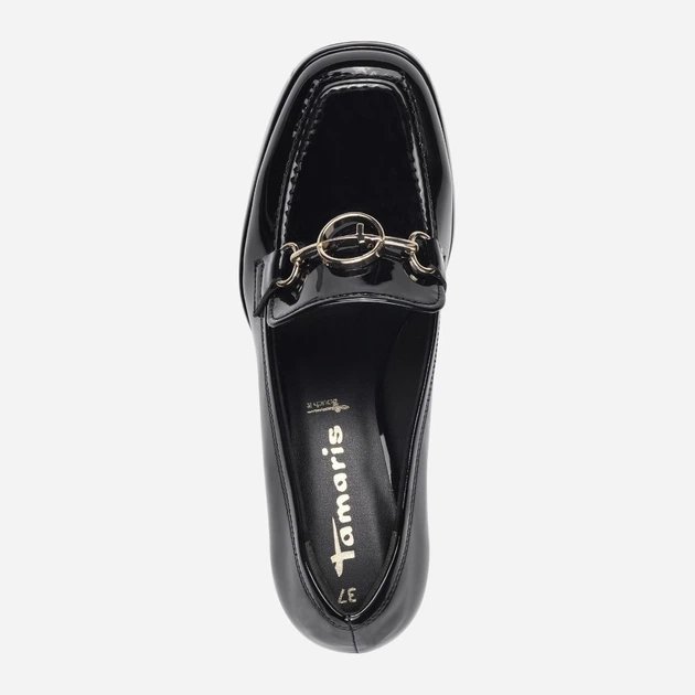 Loafersy damskie Tamaris WOR24416-42-018 37 Czarne (4064195141890) - obraz 4
