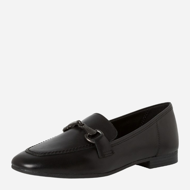 Loafersy damskie skórzane Tamaris WOR24222-42-003 41 Czarne (4064195192663) - obraz 2