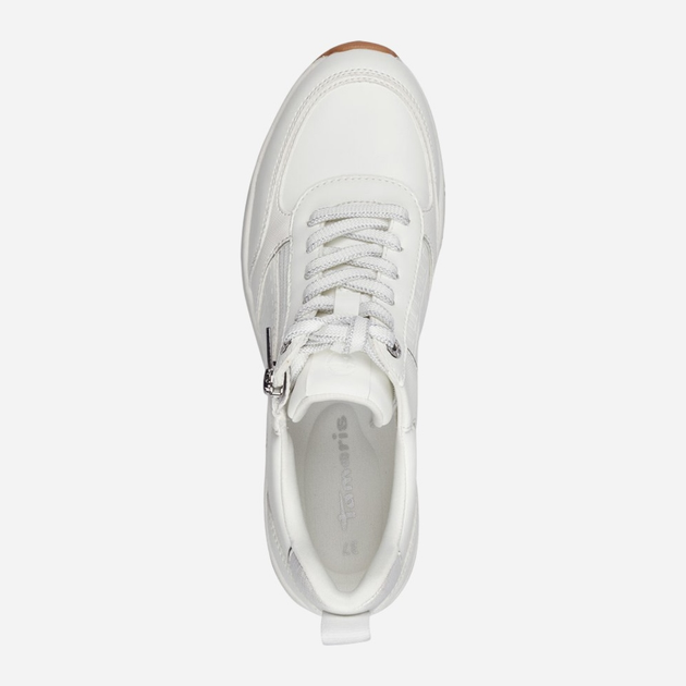 Sneakersy damskie Tamaris WOR23721-42-171 36 Białe (4064195079025) - obraz 4